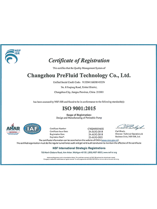 ISO9001-Prefluid-2018