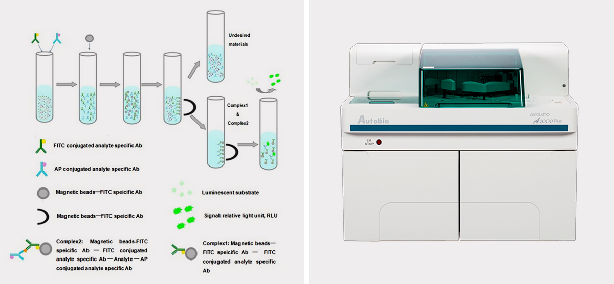 Application case of peristaltic pump in chemiluminescence analyzer