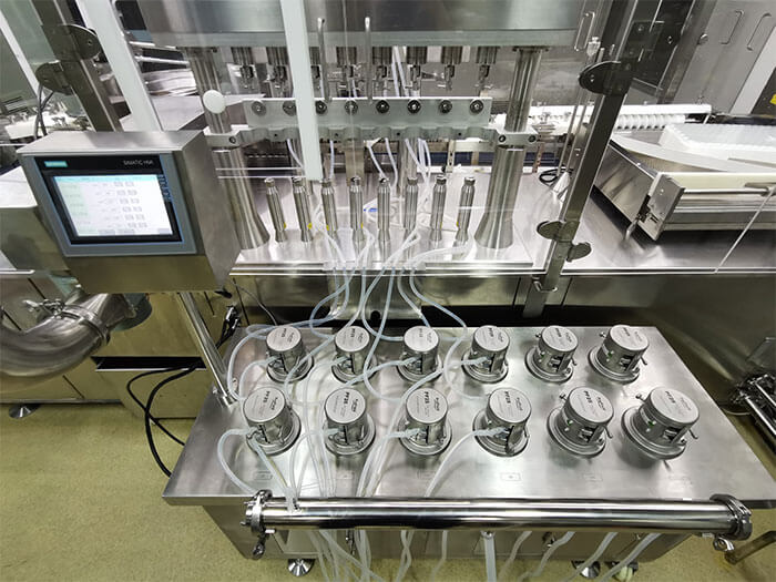 Peristaltic pump flow and calculation