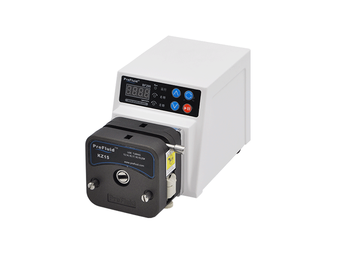 What type of peristaltic pump does the pharmaceutical industry use