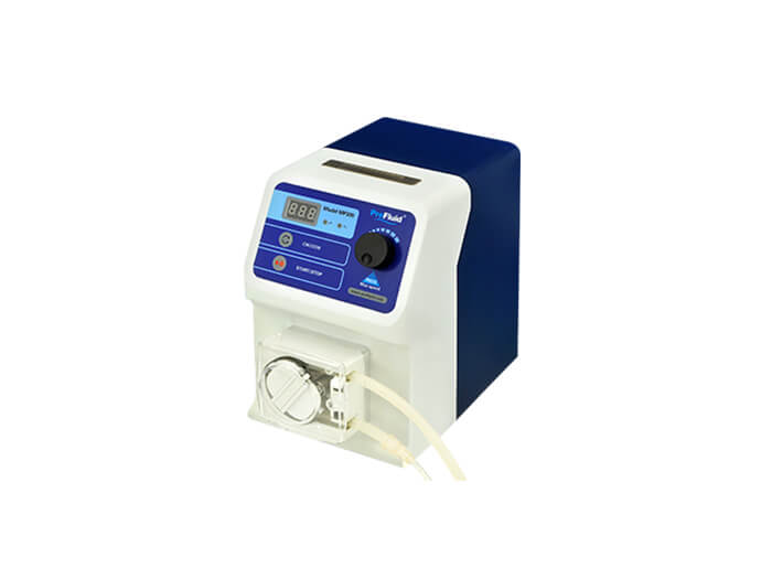 Peristaltic pump filling system to help disinfectant production dispensing