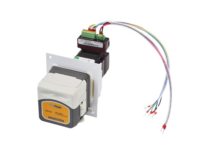 With peristaltic pump easily solve the problem of particle material transportati